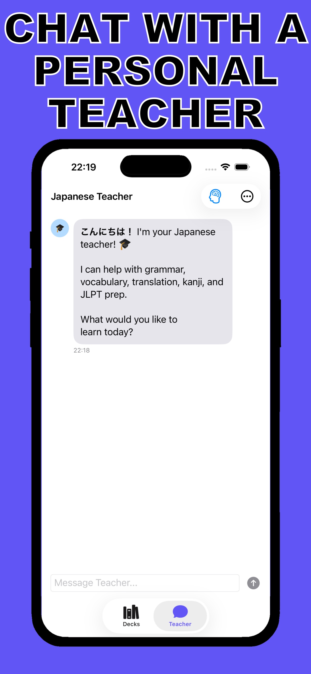 Learn Japanese: JLPT AI Tutor screenshot 4 of 5