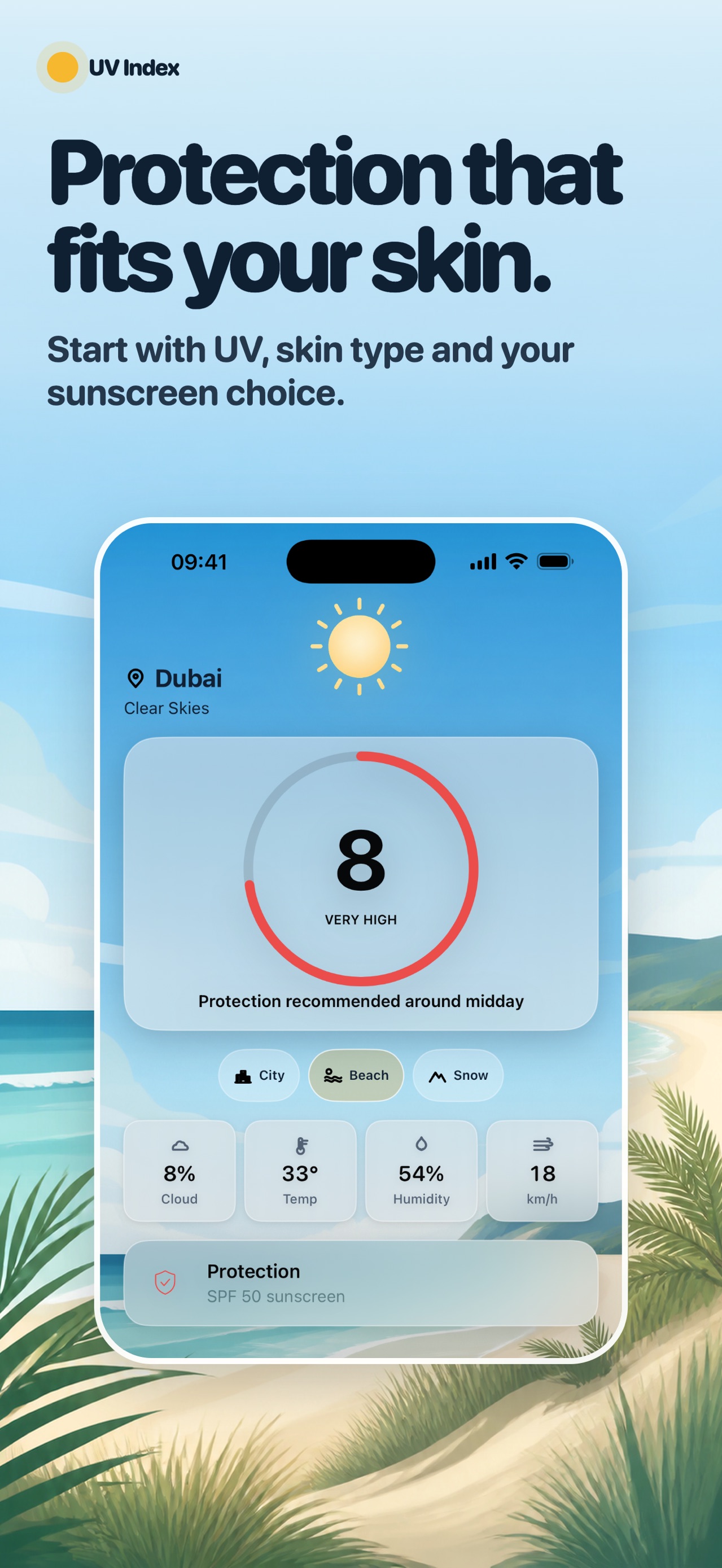 UV Index Widget & Burn Time screenshot 2 of 7