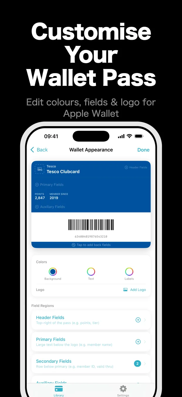 CardKeeper: Wallet Pass Maker screenshot 5 of 5