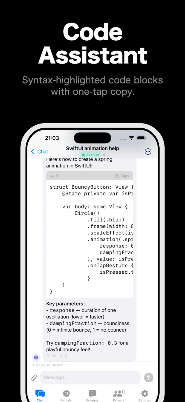 PrivateChat AI: Ollama & LLM screenshot 4 of 5