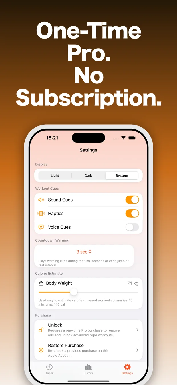 Jump Rope Timer & Tracker screenshot 3 of 3