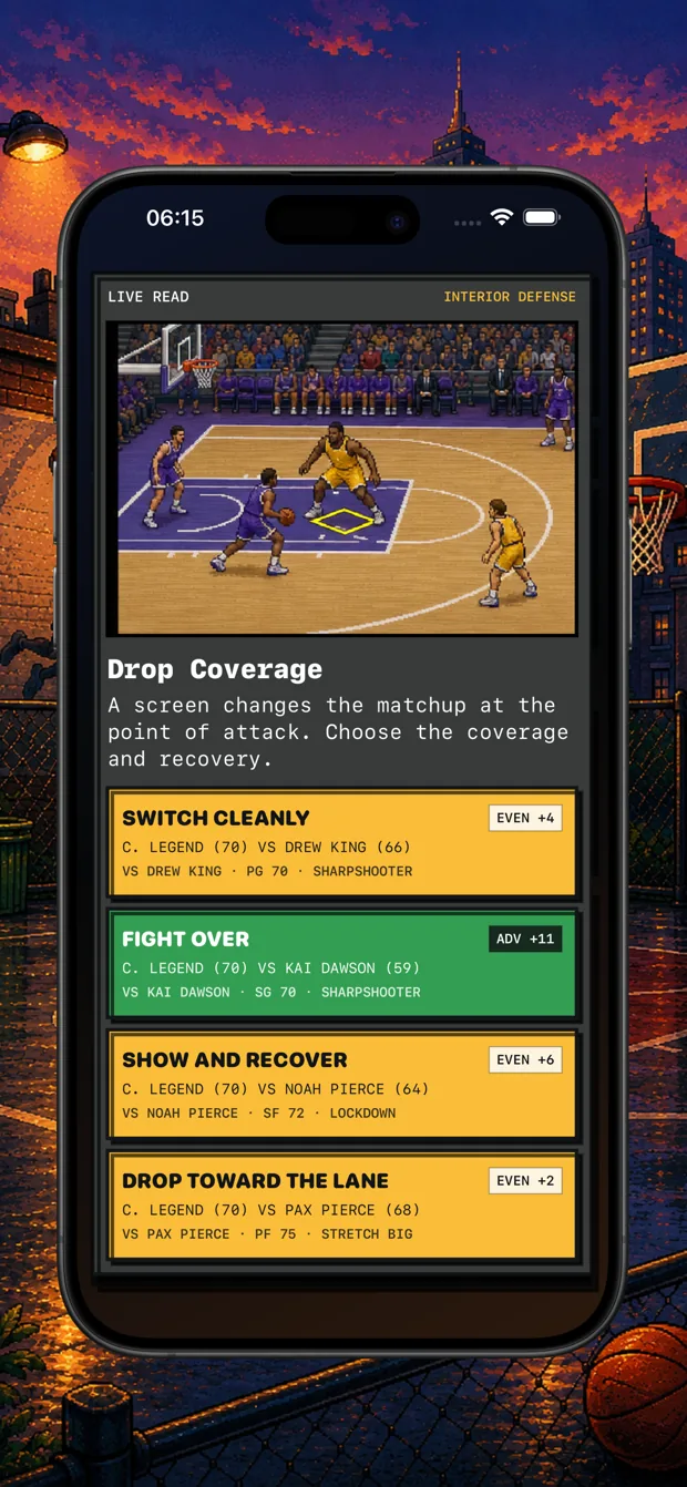 Hoop Quest: Basketball Sim screenshot 7 of 8