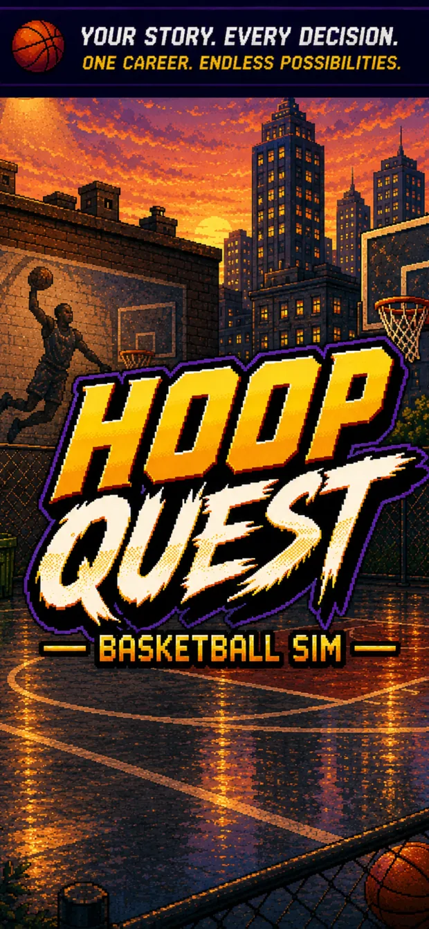 Hoop Quest: Basketball Sim screenshot 8 of 8