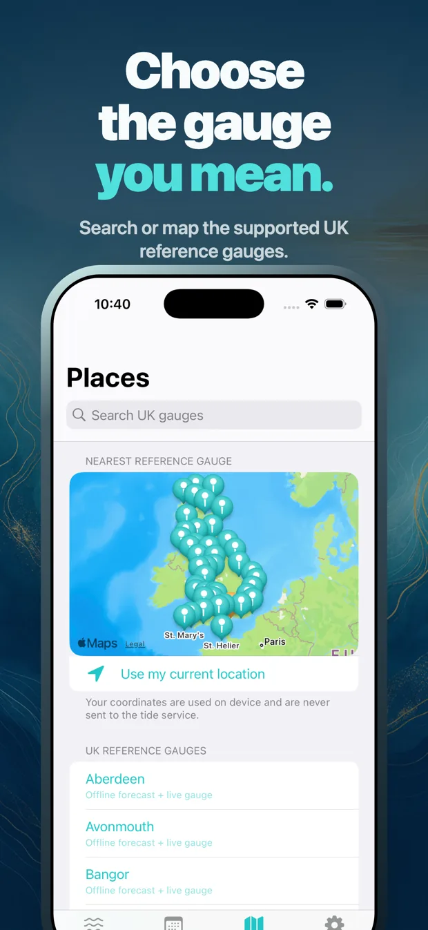 CoastClock: Tide Times UK screenshot 6 of 9