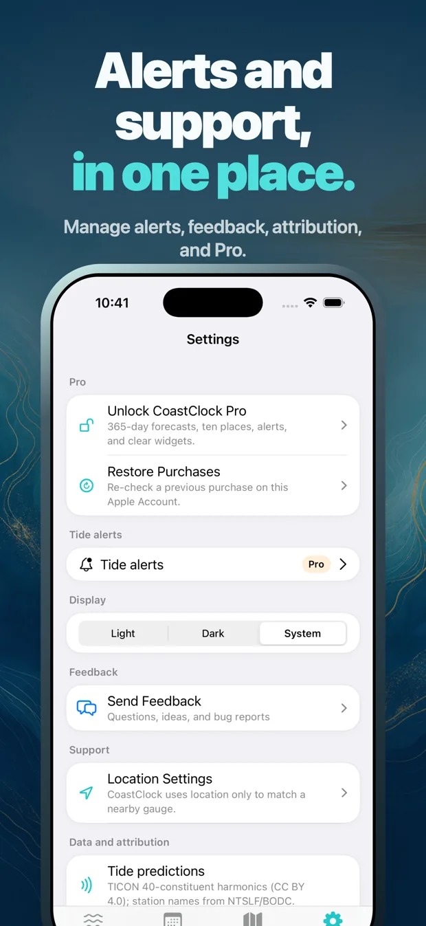CoastClock: Tide Times UK screenshot 8 of 9
