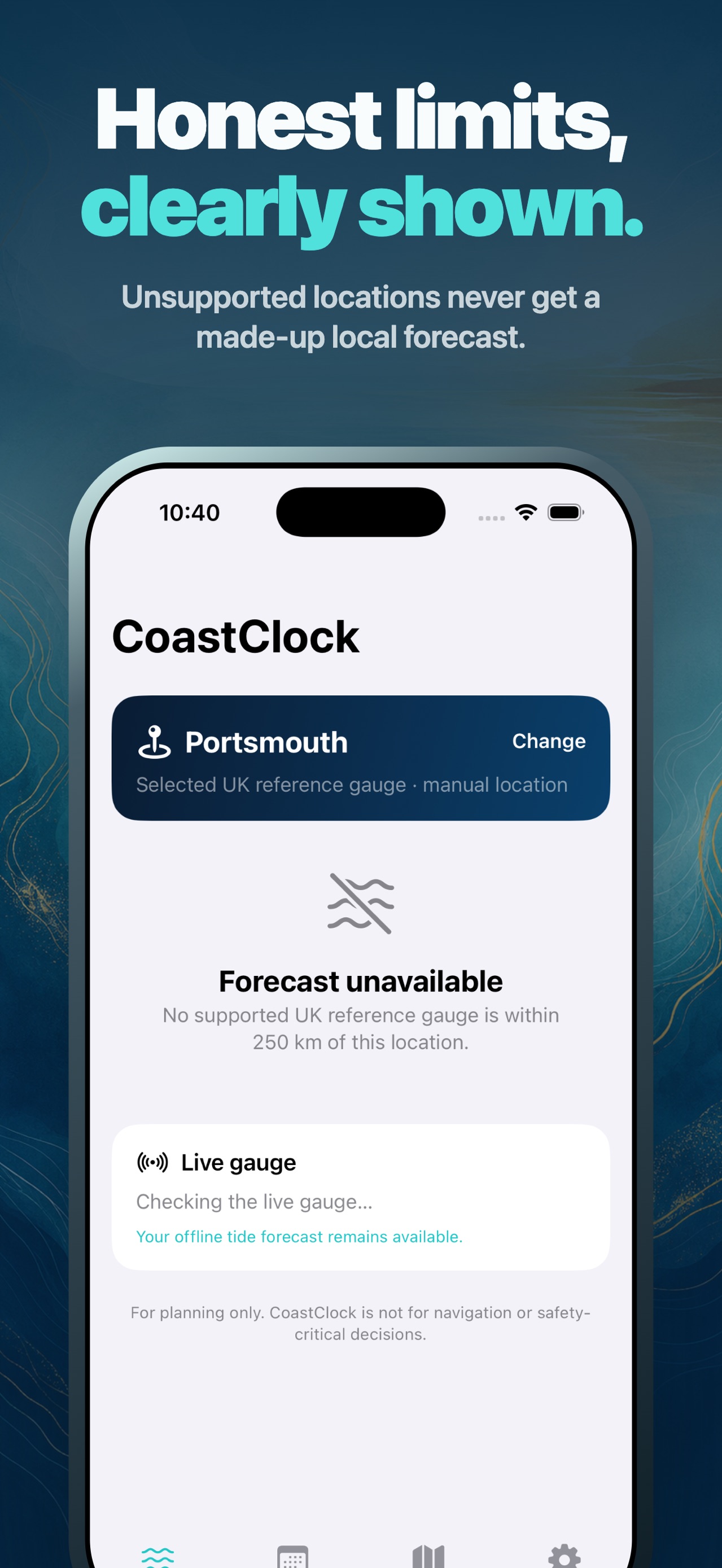 Tide Times UK: CoastClock screenshot 7 of 9