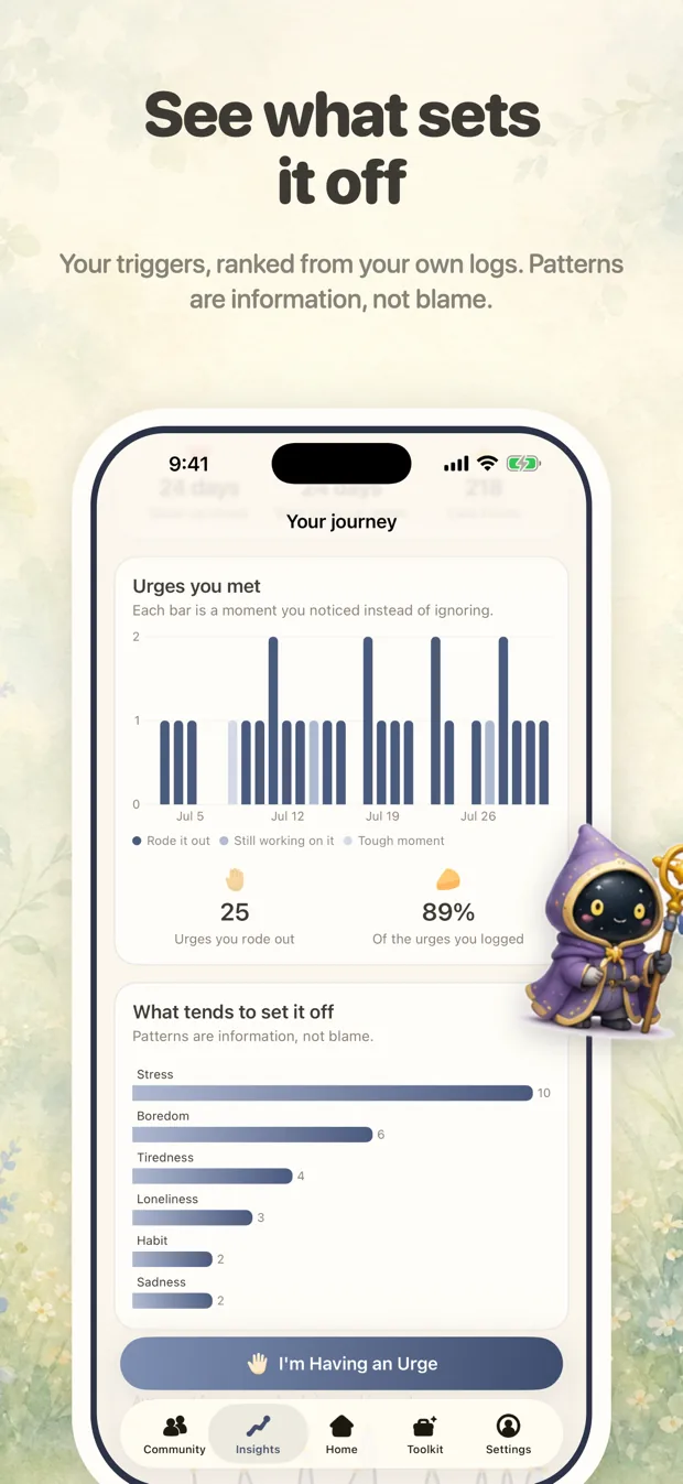 BingeFree: Recovery Companion screenshot 8 of 10