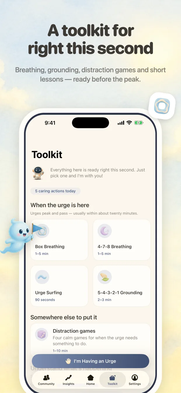 BingeFree: Recovery Companion screenshot 9 of 10