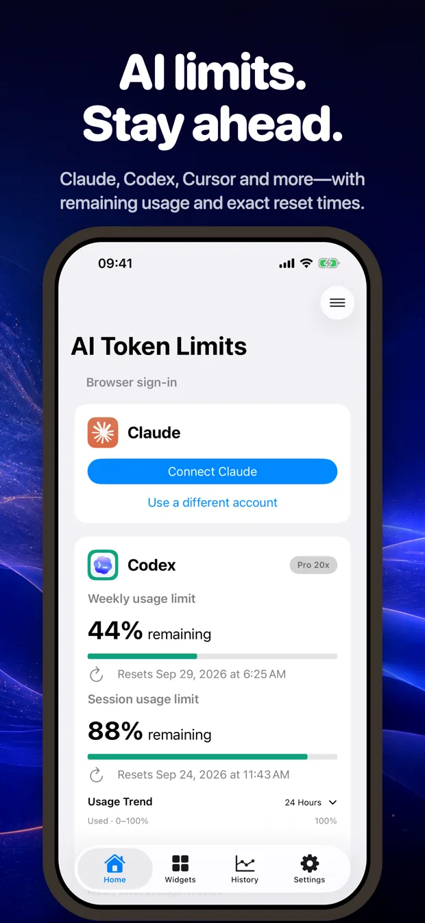 AI Token Limits screenshot 1 of 7